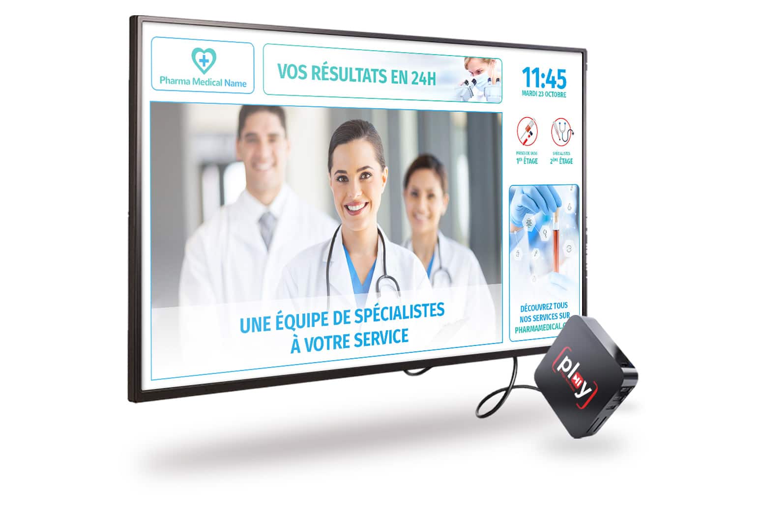 gestion de contenu - HTVLED - High Tech Vision