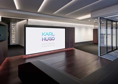 écran LED haute définition: Karl Hugo